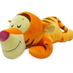 Disney Orange and Cream Plush Tiger
